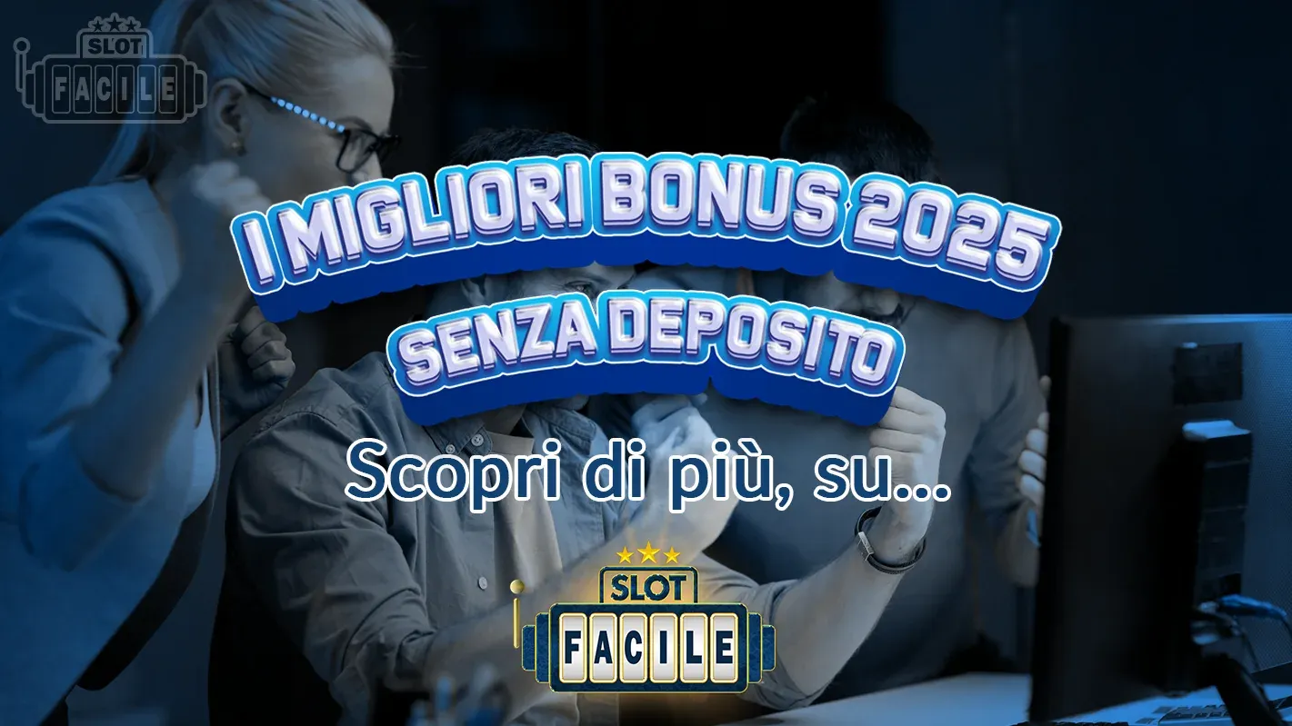 Schermata di registrazione con bonus senza deposito 2025