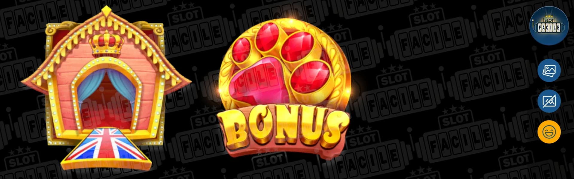 The Dog House Royal Hunt slot machine gratis su slotfacile simboli speciali.webp