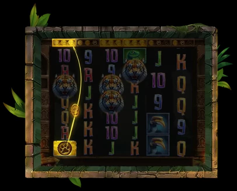 Tiger Shrine slot machine gioca gratis su slotfacile partita bonus espansione del rullo.webp